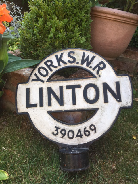 sign for linton